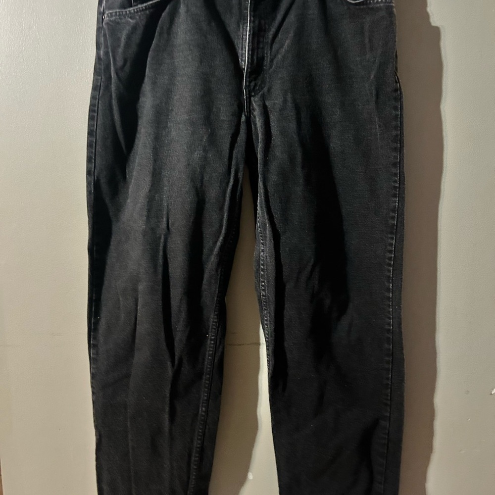 Vintage Men's Levi Black Jeans